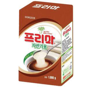 동서 프리마 자판기용 1KG 프림 커피 가루 업소용 다방 크림 용크림