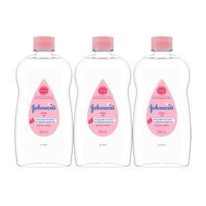 존슨즈 베이비 오일 500ml X3개