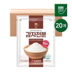 농심태경 본테이스트 감자전분 500g 20개