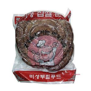 냉장 급식 미성 찹쌀 냉동 식자재 순대 분식 2Kg 순대식fgh001