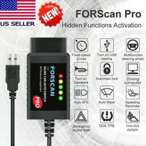 튜닝용품 게이지 차 진단 도구용 FORScan ELM327 V1.5 HS/ MS CAN 자동 USB OBD2