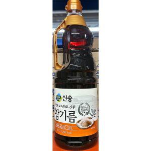 참기름(신송 1.6L) 고소한 반찬 반찬용 업소 업소용 식당 식당용 진한 대용량