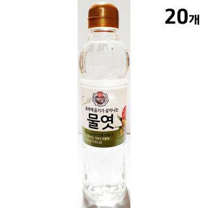 백설 맥아 물엿 700gX20 강정요리 볶음 조림 요리용 조리용 음식용 옥수수전분