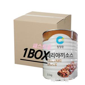 청정원 데리야끼소스(3.5kg X 6개) 1박스