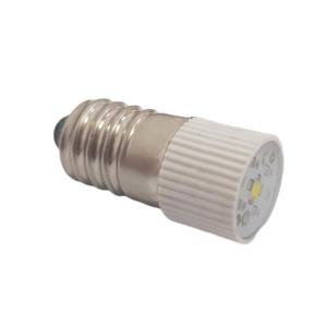 LED 꼬마전구 E10 파이롯트램프 E10 스크류 - 12V 백색 (낱개1개)