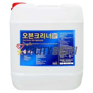 오븐크리너 18.75L 강력 기름때 제거제 주방 오븐 후드 렌지 세정제 바닥 청소 세제