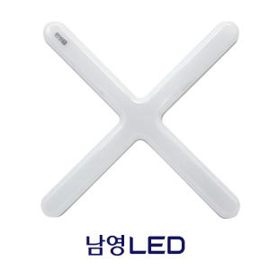 남영 LED 클릭 십자등 주광색 60W