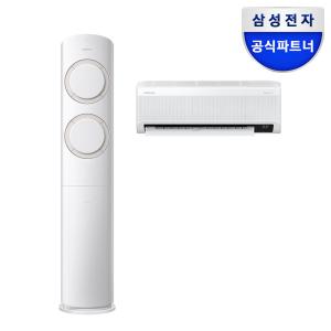 삼성전자 Q9000 멀티형 에어컨 AF19B6474TZRS 62.6㎡+18.7㎡ 19평형 전국설치