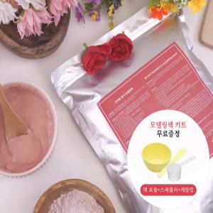 닥터솔 딸기 모델링팩 1kg 의사가 만든 나이아신아마이드 고무팩 콜라겐 미백 벌크 석고  대용량 콜라겐