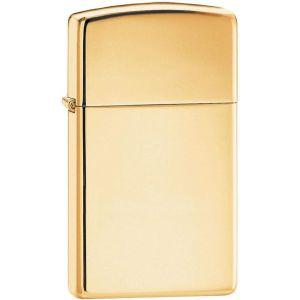 지포 라이타 ZIPPO 1654 B High Polish Brass 하이 폴리쉬 황동 골드 SLIM SIZE 슬림 LIGHTER 라이터