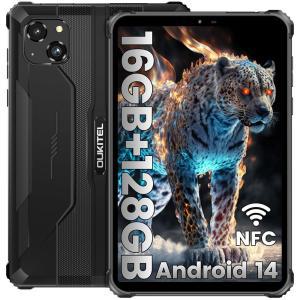 OUKITEL RT3 프로 Rugged Tablet 8인치 태블릿 16GB+128GB TF 1TB 5150mAh 배터리 안드로이드 14 16MP 카메