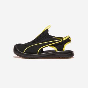 푸마 아쿠아켓 NU PS - PUMA Black-Lime Sheen PKI39762401