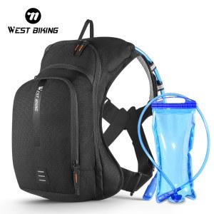 WEST BIKING 초경량 자전거 가방, 10L, 스포츠 수분 공급 백팩, 인체 공학, MTB, 로드 바이크, 사이클링용 워터 백, 야외 등산 가방