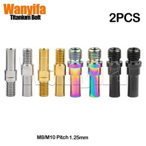 Wanyifa 티타늄 합금 볼트 M8M10 피치 1.25mm V 브레이크 마찰 휠 MTB 부품 바이크 오토바이 자전거 브레이