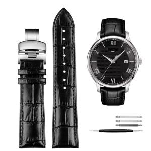 Tissot 1853 Lelock T41 스트랩 튜더 카시오 미도 비즈니스용 정품 가죽 시계 체인 시계 밴드 19mm 20mm 21