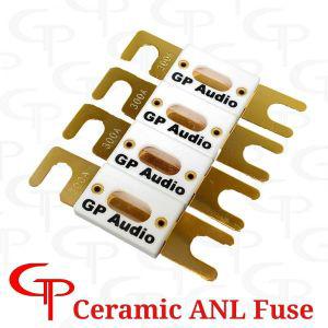 GP 오디오 (4 Pack) 세라믹 300 AMP 도금 ANL Fuses Car 서브우퍼 스피커 카오디오 블루투스 블록 2265682