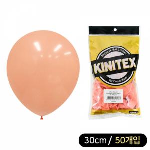 해피파티 라운드 풍선 30cm (쥬시피치) (50개입)