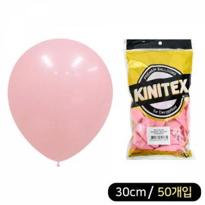 해피파티 라운드 풍선 30cm (라이트핑크) (50개입)