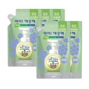 아이깨끗해 청포도 리필 200ml 5개