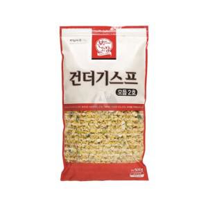 500g 휴게소우동 한일식품 우동후레이크 도매용건더기스프 업소용 건더기스프 튀김고명