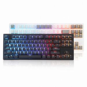 COX 엔데버 텐키리스 RGB PBT 완전방수 무접점 키보드 블랙 (50g) 유선 NIZ EC 스텝스컬쳐2 PBT