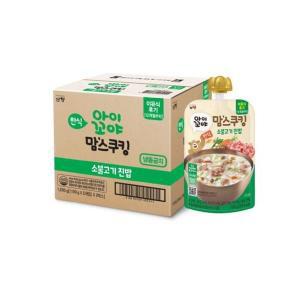 아이꼬야 맘스쿠킹 이유식 소불고기 진밥 (12개월부터) 100g X 10입 간편한 맛있는 외출 멸균