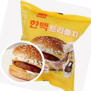 한맥 트리플 치즈버거 155g？식자재 업소용 식재료 식당용 대용량 단체 급식용