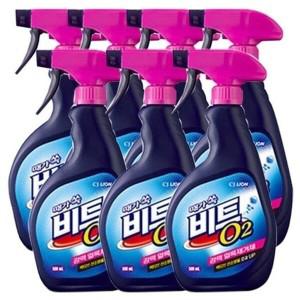 비트 O2 얼룩제거제 500ml 6개