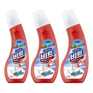 비트 바르는 220ml 3개입 라이온코리아는세제 셔츠 세탁 보조 보조제 찌든때제거 찌든 얼룩