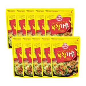 부침가루 1KG 10개전부치기 전가루 요리 용가루 가정용 찹쌀 부용