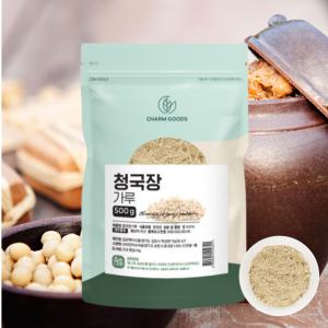 콩단백 국산콩 청국장 가루 분말 국산 청국장 발효식품 식이섬유 단백질 500g