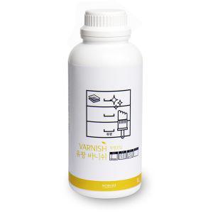 노루 수성바니쉬 목재코팅 보호 페인트제 1L 유광 공예 시공 바니 도료 바니시 공구