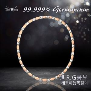 더베스크 THE-BESK GEN-014 티타늄 렌 R.G콤보 로즈골드 게르마늄 남자 여자 골프 목걸이(32g)