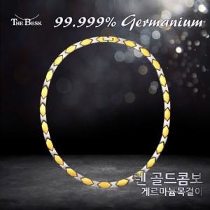 더베스크 THE-BESK GEN-013 티타늄 렌 골드 게르마늄 남자 여자 골프 목걸이(32g)