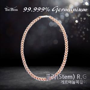 더베스크 THE-BESK GEN-007 티타늄 툴라(Stem)II R.G 로즈골드 게르마늄 남자 여자 골프 목걸이(57g)