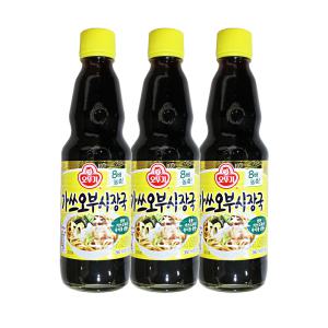 오뚜기 가쓰오부시장국 360ml 3개 전골 샤브샤브 어묵탕