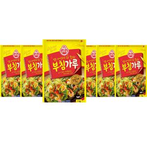 오뚜기 부침가루 1kg X 6개