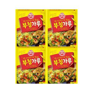 오뚜기 부침가루 1kg X 4개