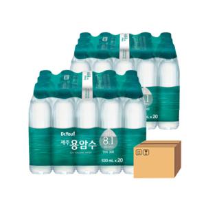 닥터유 오리온 제주 용암수 530ml 40개(박스포장)