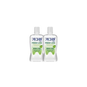 가그린 라임 입냄새제거제 가글 750ml 2개