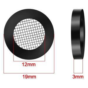 고무 개스킷 호스 와셔 씰 O 링 플랫 개스킷 필터 네트 샤워 헤드용 12 인치 정원 호스 및 수도꼭지에 적합