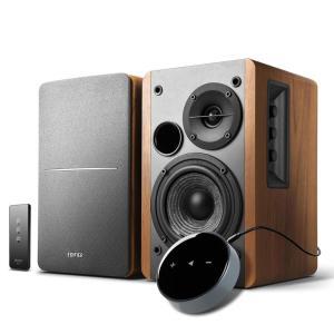 Edifier 전원 책장 스피커 R1280T M 미니 AirPlay2 무선 WiFi 오디오 스트리머 Spotify Amazon Music 등에