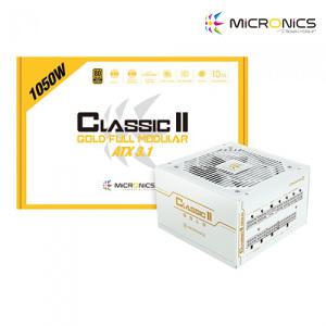 마이크로닉스 Classic II 1050W 80PLUS골드 풀모듈러 ATX3.1 화이트