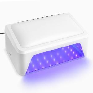 전문 UV LED 네일 램프, 모든 젤 광택제, 빠른 경화 감지 매니큐어 페디큐어 살롱 도구, 큰 공간