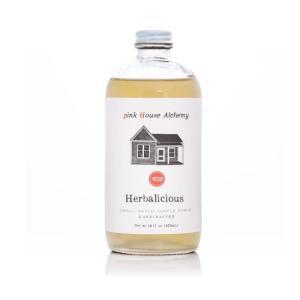 Pink House Alchemy Herbalicious 심플 시럽 - 커피, 칵테일, 모크 및 무알코올 음료용 473.2ml(16온스) 병