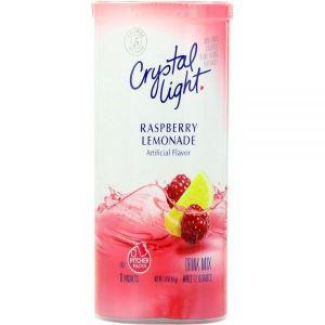 Crystal Light 라즈베리 레모네이드, 12쿼트 51g(1.8온스) 통 (3팩)