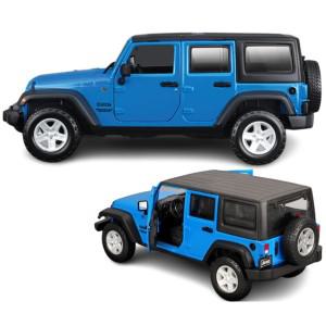 희원유통 Jeep Wrangler SUV 조립 메탈 다이캐스트 모형 선물 미니카