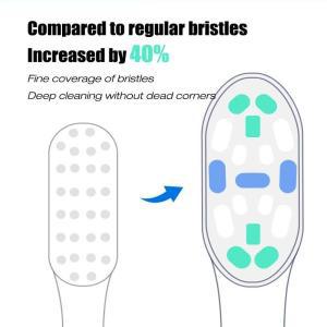 교체 브러시 헤드, USmile 소프트 듀폰 노즐, 진공 밀봉 포장, 모든 시리즈 모델에 적합