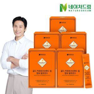 [NS홈쇼핑]네이처드림 골드 카무트 브랜드밀 함유 발효효소 3g 30포 5박스 / 고역가..[34489793]