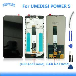 Umidigi Power5 5S 용 LCD 디스플레이 및 터치 스크린 디지타이저 어셈블리 교체 부품 5.99 인치 100% Powe